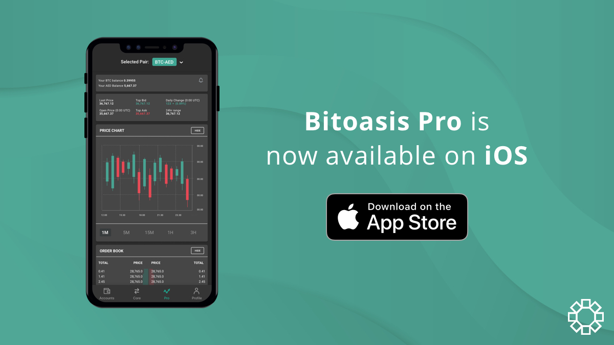 BitOasis PRO now on iOS!